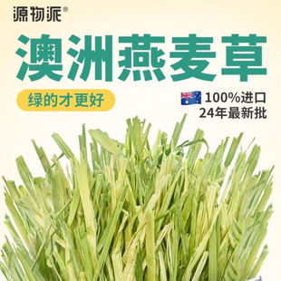 包邮源物派3A澳洲燕麦草500g兔子龙猫豚鼠荷兰猪进口晒干牧草干草