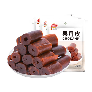 佳宝果丹皮老式山楂卷干硬手撕酸甜蜜饯果脯果干休闲零食小包装