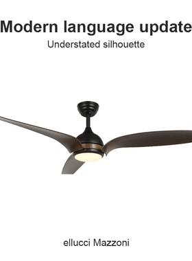 Flower Ones高端美式复古吊扇灯客餐厅静音中古风2025新款电风扇