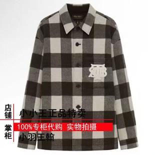 JW244TB1A 熊男毛呢外套学院潮流格纹时尚 夹克棉服TNJW244TB1A