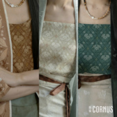 秋天 木兰与木芙蓉 汉服真丝吊带内搭