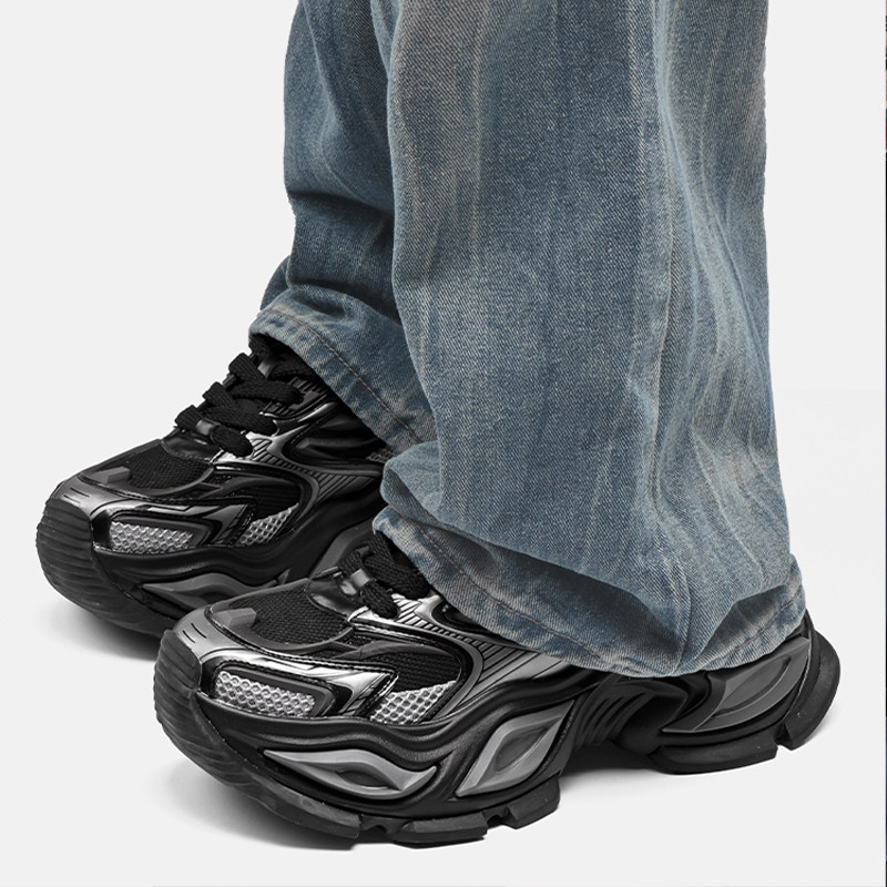 香港正品异瞳系列黑武士老爹鞋男女款冬季情侣厚底休闲增高运动鞋,流行男鞋,老爹鞋,淘宝优惠券,粉丝福利购,淘宝优惠卷