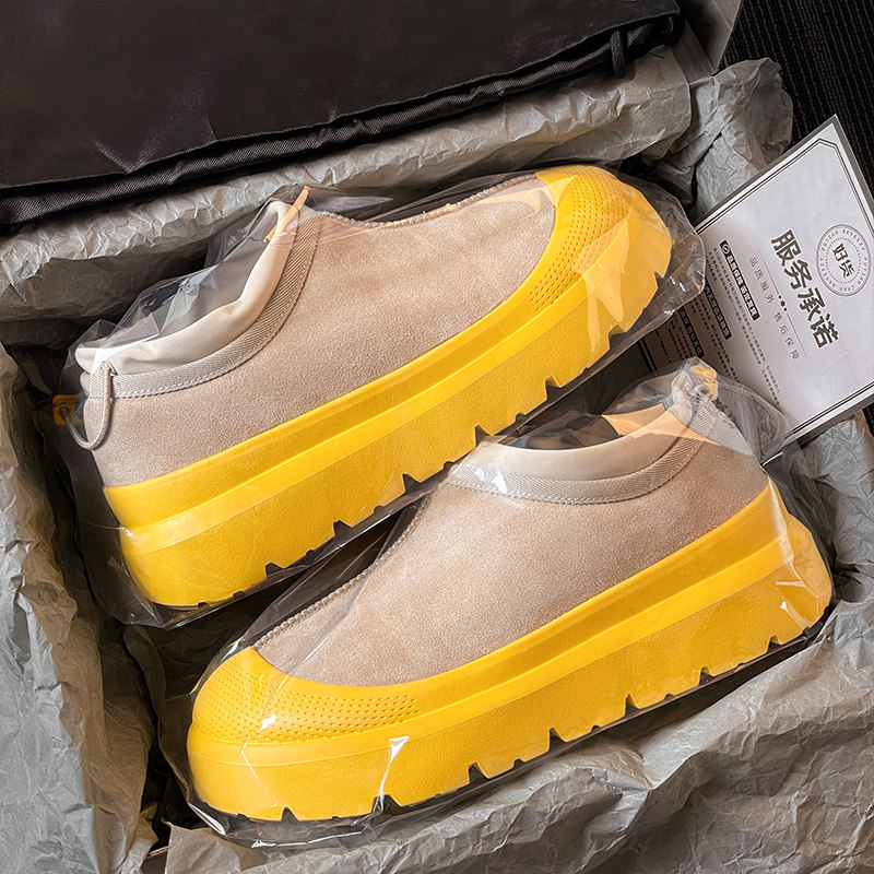 王一博同款彩壳塔斯曼雪地靴冬季男女同款羊皮毛一体加绒保暖棉鞋,流行男鞋,时尚雪地靴,淘宝优惠券,粉丝福利购,淘宝优惠卷