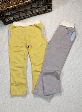 外贸原单出口岛国小钥匙LaCH*iave儿童春秋男童长裤柔软女童筒裤