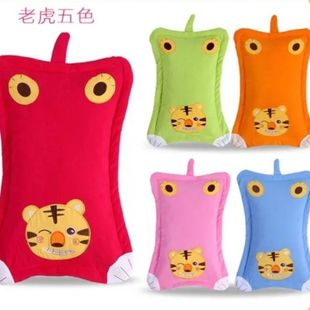 宝宝枕头小老虎卡通枕套荞麦皮可拆洗纯棉幼儿园儿童可爱透气吸汗