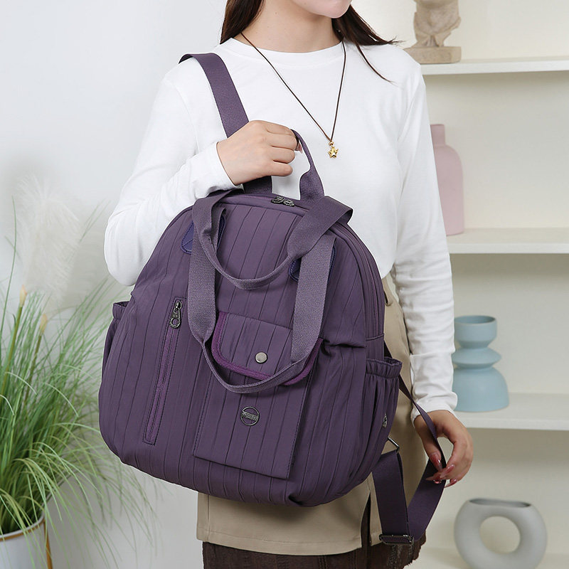 ZBBV日系简约百搭大容量双肩包女式新款时尚休闲通勤背包上课书包,箱包皮具/热销女包/男包,双肩背包,淘宝优惠券,粉丝福利购,淘宝优惠卷