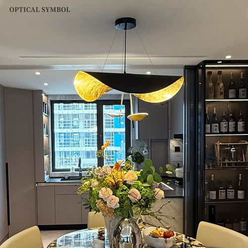 意大利设计师书房飞碟复古吊灯