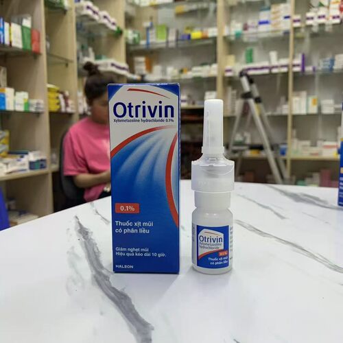 越南版原装正品安鼻灵Otrivin 原味成人儿童喷雾欧太林定量喷雾
