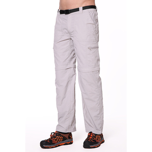 男士速干裤夏季薄款休闲两截裤透气舒适快干工装裤10023