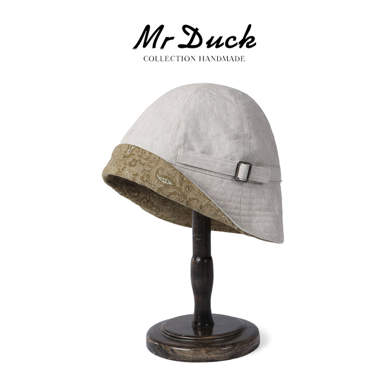 mrduck四季款进口显脸小鸭舌帽女