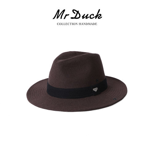 mrduck2026新款礼帽男2种戴法