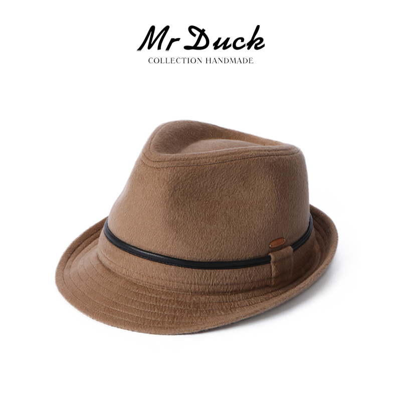 mrduck高奢100%羊绒手工制礼帽