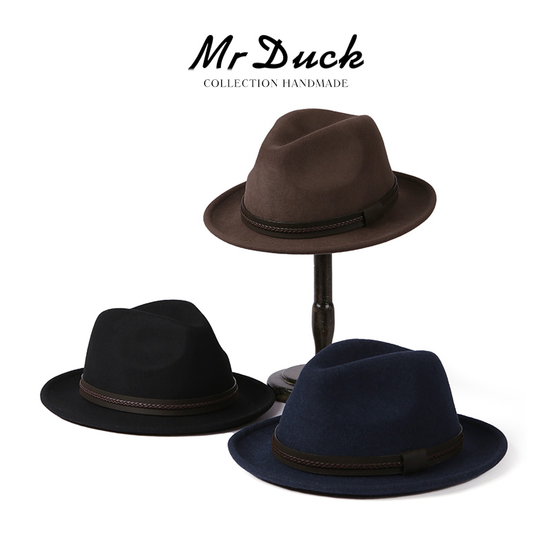 mrduck礼帽男女澳洲chao细羊毛