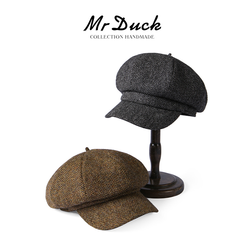 mrduck进口英国AbrahamMoon帽子