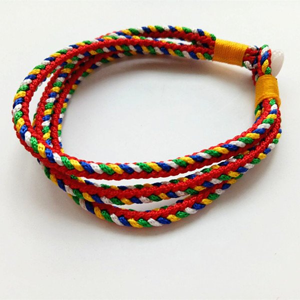 开光转运辟邪五彩线手绳 本命年端午节五彩绳红绳手链特价包邮|msdalam kategori Aksesori/Barang Kemas Fesyen, gelang - dari Buy2taobao.com untuk memberikan perkhidmatan ejen Taobao profesional membeli