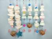 鹦鹉补钙墨鱼骨挂串矿物质钙奶贝壳啃咬磨嘴玩具虎皮玄凤牡丹 包邮