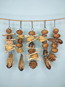 杨桃果干缤纷玉米果串牡丹玄凤虎皮鹦鹉啃咬磨嘴玩具宠物用品 包邮