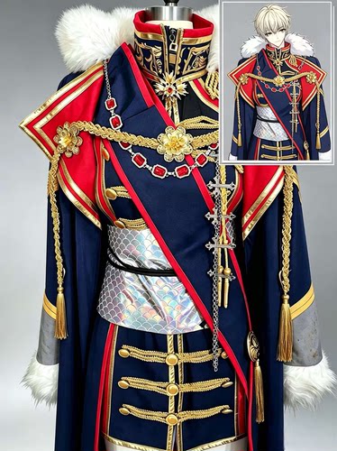 某天成为公主cos服克劳德舞会装cosplay 服装定制