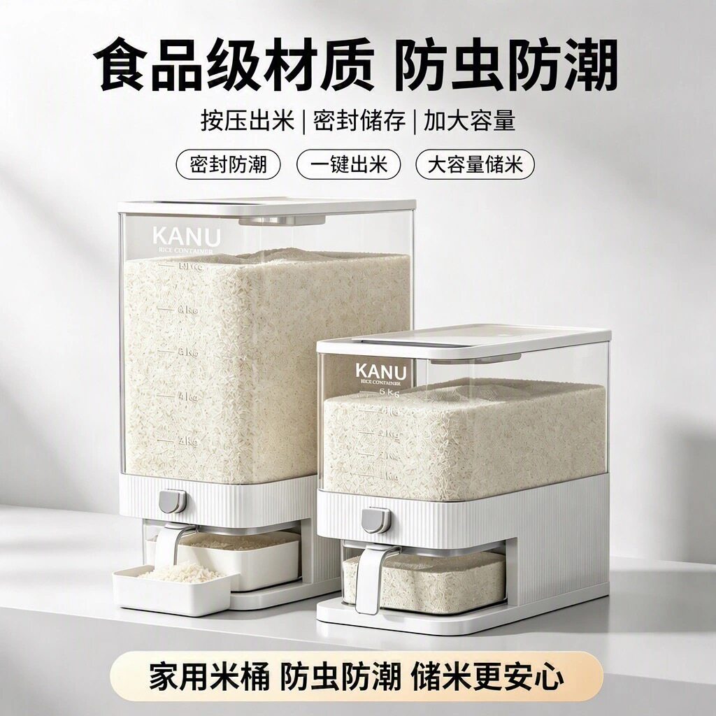 食品级米桶家用防虫防潮密封米缸米桶/米缸