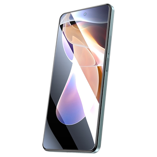 闪魔适用红米Note11pro钢化膜Note11TPro+手机膜小米Redmi note11pro+保护高清十抗蓝光玻璃防摔爆贴膜