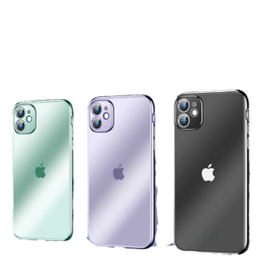 闪魔适用苹果11手机壳iPhone12磨砂透明防摔11Promax超薄保护套苹果12镜头全包硅胶新款男ip十一网红高端女款