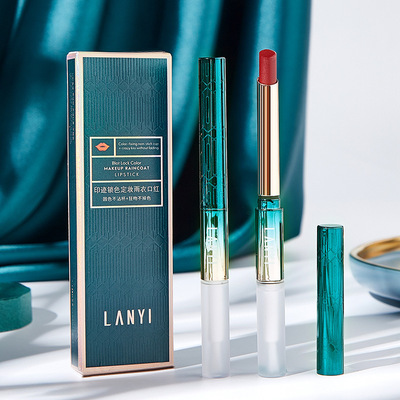 口红大牌正品不掉色不沾杯双头