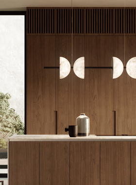 设计师Ermes吊灯简约酒店别墅宴会厅客厅餐厅工作室咖啡厅云石灯