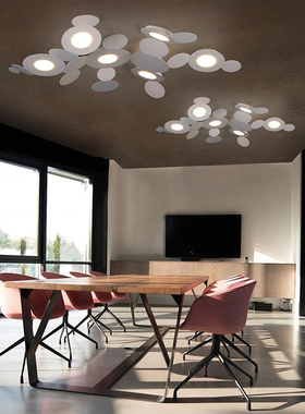 Cristiani Cattaneo Mickey吸顶灯现代极简客厅茶室餐厅卧式壁灯