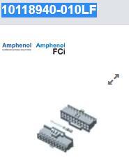 10118940-010LF 集管和线壳 MINITEK ACTIVE LATCH HSG 10P