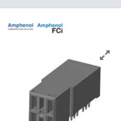 10052620-5544P00LF 硬公制连接器 AirMax Power Connec 2X2P RAR