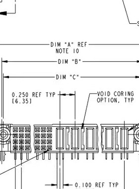 51762-10601600AALF 6P16S 焊接式 弯母 电源模块 大电流座子 30A