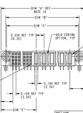 51762-10801200ABLF PwrBlade®, Power Supply 8P 12S 弯母