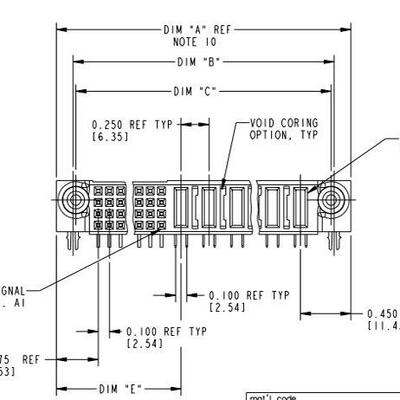 51762-10801200ABLF PwrBlade®, Power Supply 8P 12S 弯母