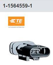 1-1564559-1 TE 汽车连接器  4POS TAB 1.2X0.6 TAB HSG SWS A