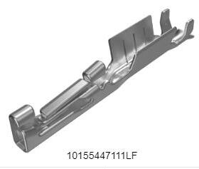 10155447-111LF FCI 线对板 Minitek MicroSpaceXS™ 1.27mm22AWG