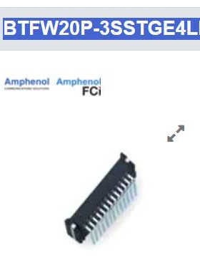 BTFW20P-3SSTGE4LF 板对板与夹层连接器 VERT  SMT PLUG 20P