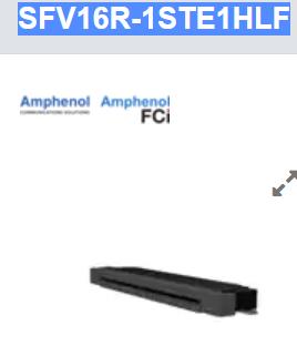 SFV16R-1STE1HLF FFC & FPC连接器 16P 安费诺连接器