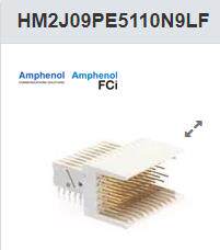 HM2J09PE5110N9LF 硬公制连接器 55P R/A HDR TYPE C CNR