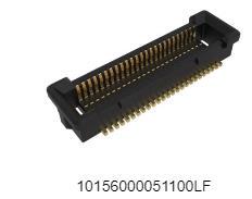 10156000-051100LF FCI 板对板  BergStak® 0.50mm Self-Alig 50