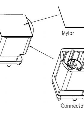 HSDNASPPCB14A 汽车HSD-NASP-PCB-14A-HSD VERTICAL A KEY安费诺