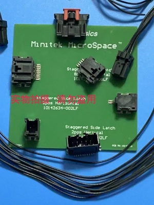 10143535-114~106KLF MICROSPACE 公端 6P 直贴汽车1.27mm线对板