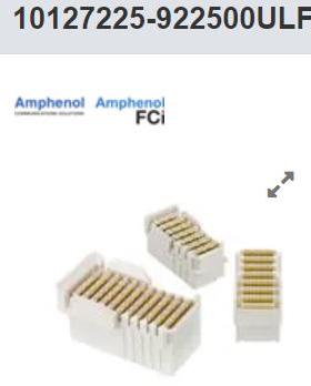 10127225-922500ULF ExaMEZZ 56Gb/s 直公 2*19 152P 高速扣板