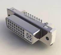 QH11121-DAT0-4F 富士康  母座24+5弯脚90度 现货 原装 DVI插座