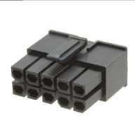 10142707-10LF FCI 线对板 电源 Pwr 5.7 10P 双排 黑色HSG 23A