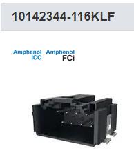 10142344-116KLF 集管和线壳 MTK MICROSPACE HEADER-ASSY STG TL