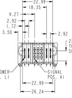 10106263-HWPHD01LF PwrBlade+ 2LP+12S+2LP PF 弯公