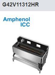 G42V11312HR 安费诺 Mini Cool Edge IO  HSIO 38P 直式 高速接