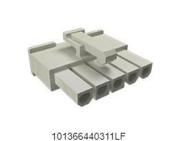 10136644-0311LF FCI 线对板 电源  Minitek® Pwr 4.2,  3P