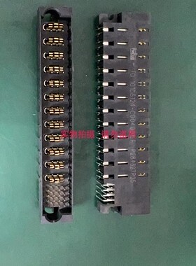 10106124-C004001LF FCI  16S+12HP 电源 PWRBLADE+ 弯公