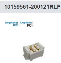 10159561-200121RLF FCI 电源 Powerstak Vertical R eceptacle 2